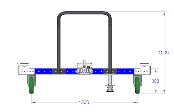 Tugger Cart 3710 x 1610 mm