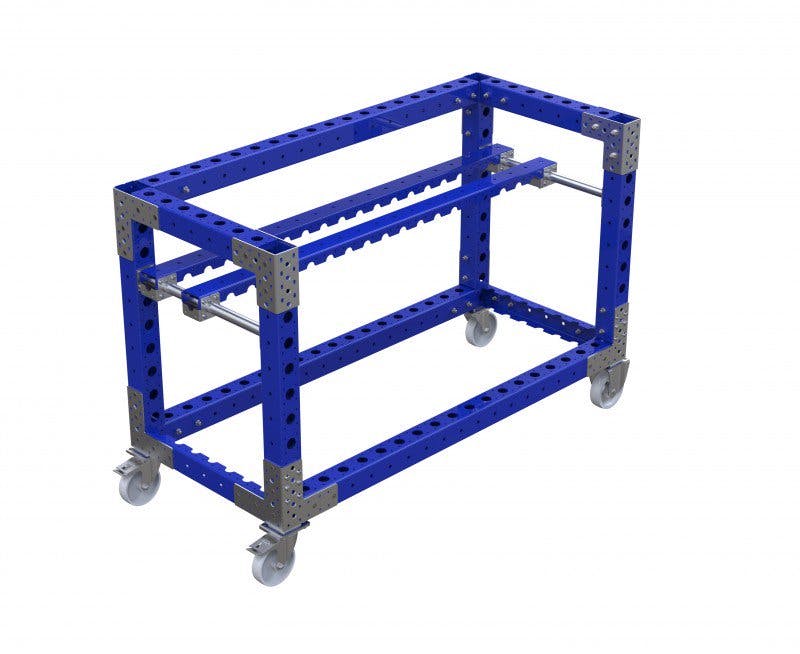 FlexQUbe industrial assembly line cart