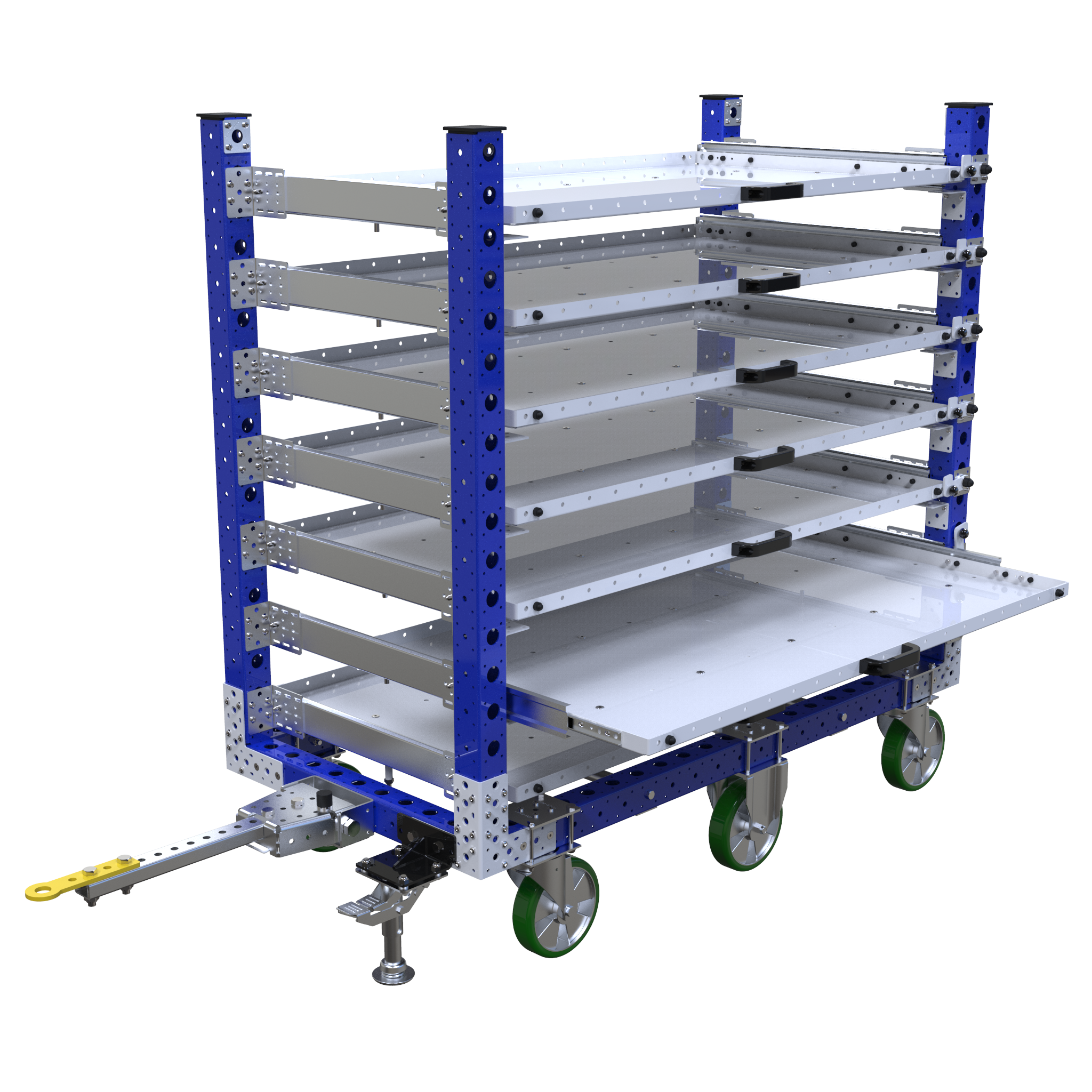 Extendable Shelf Cart -1540 x 770mm-1