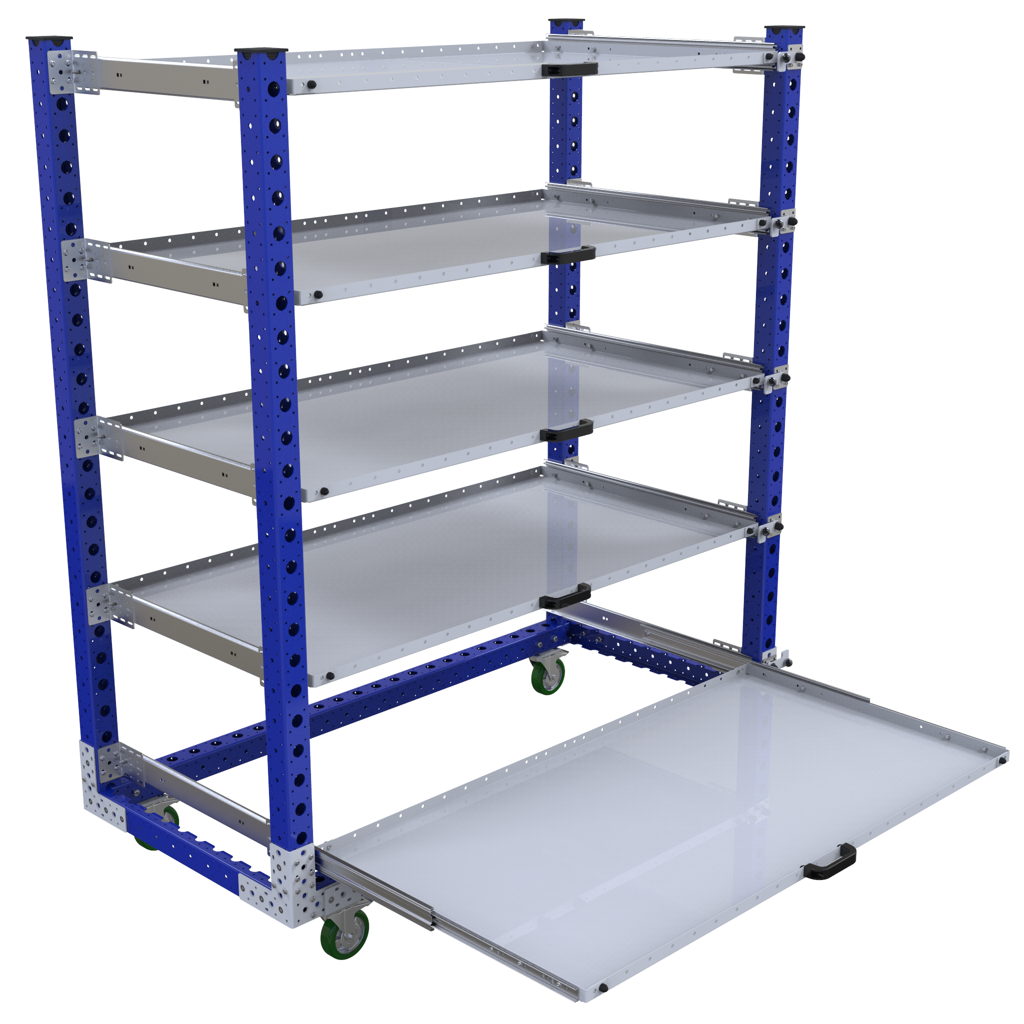 Extendable Shelf Cart – 840 x 1750 mm