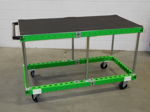 Assembly Cart with Flat Deck 1540 x 770 mm