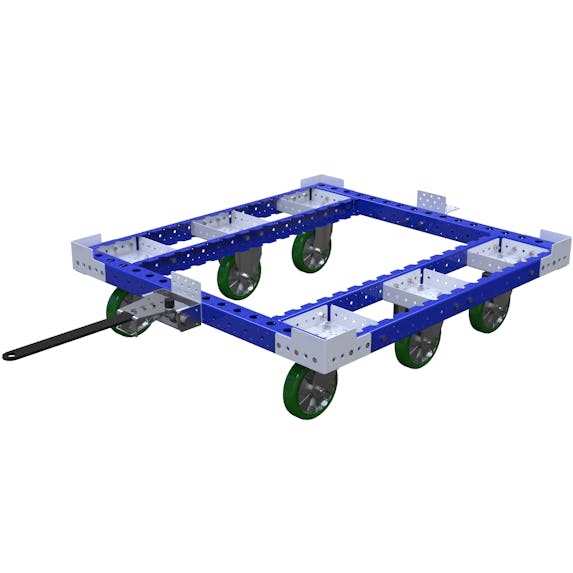 Paletten-Tugger-Wagen - 1190 x 1260 mm