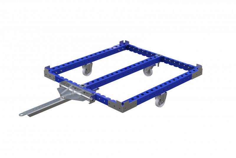 FlexQube pallet cart with tow bar