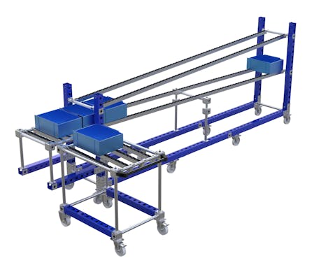 Kit-Cart with Rollers 840 x 630 mm