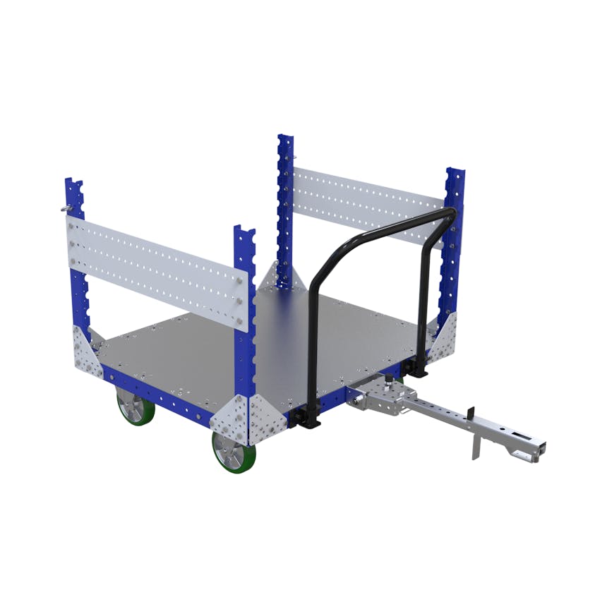 Metal frame cart - 1190 x 980 mm | FlexQube