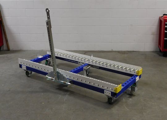 Pallet cart with rollers - 2030 x 770 mm