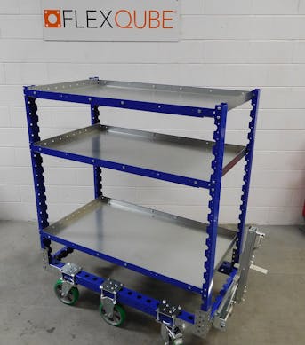 Flat Shelf Cart 1260 x 700 mm