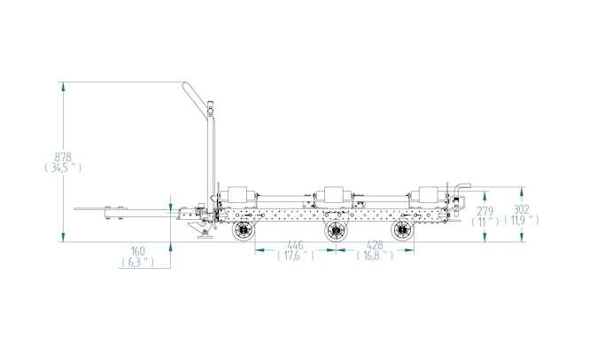 Tugger Roller Cart - 1120 x 1260 mm