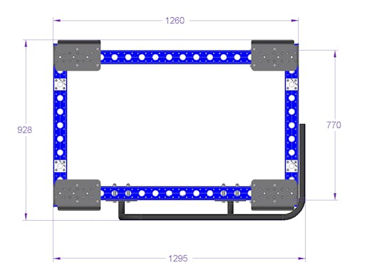 Pallet Trolley - 1260 x 840 mm for STILL Liftrunner B-frame US Version