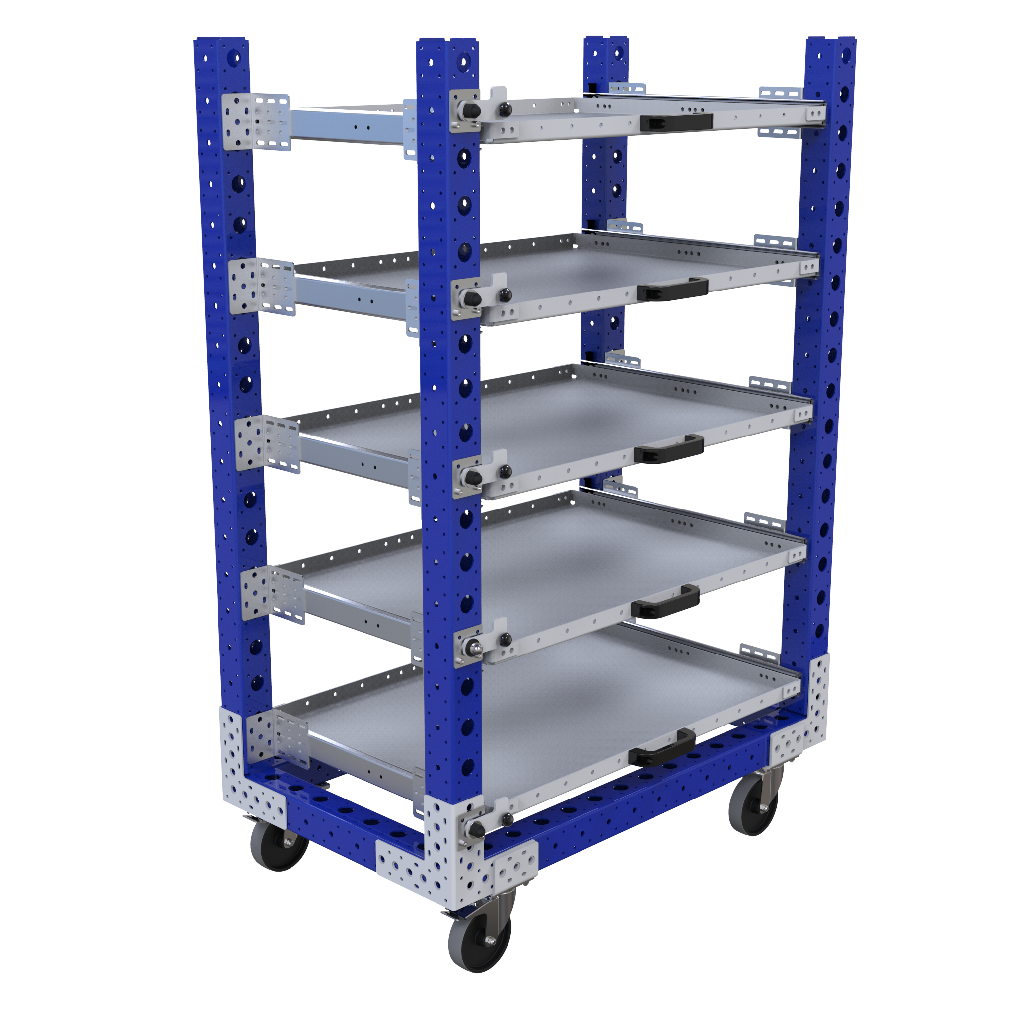 Extendable Shelf Cart – 630 x 1050 mm