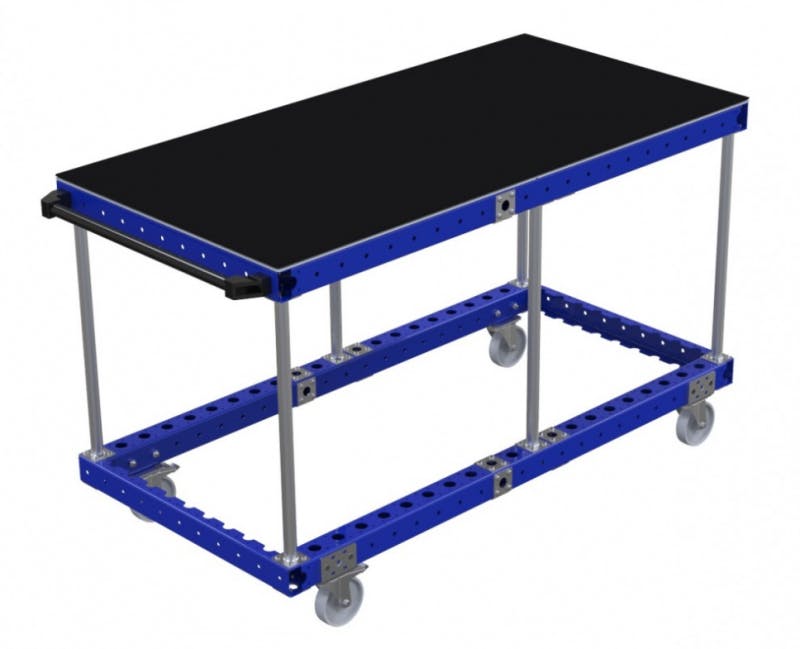 FlexQube industrial assembly cart