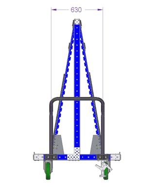 Windshield Cart - 2310 x 1260 mm