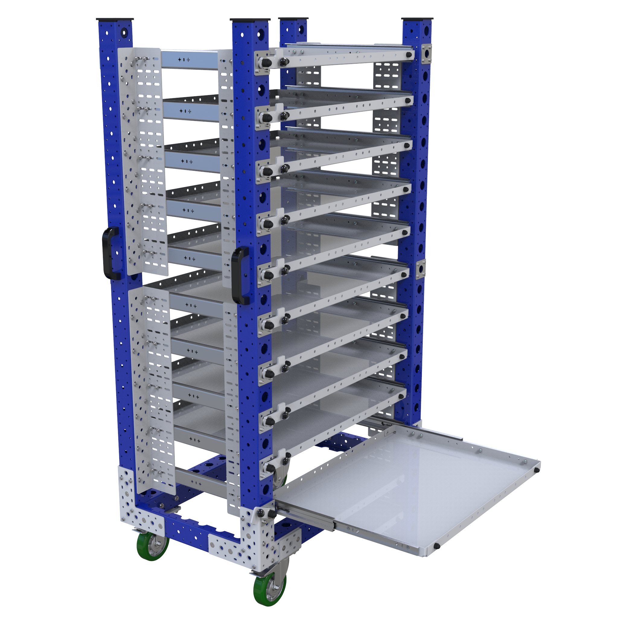 Extendable Shelf Cart – 560 x 910 mm