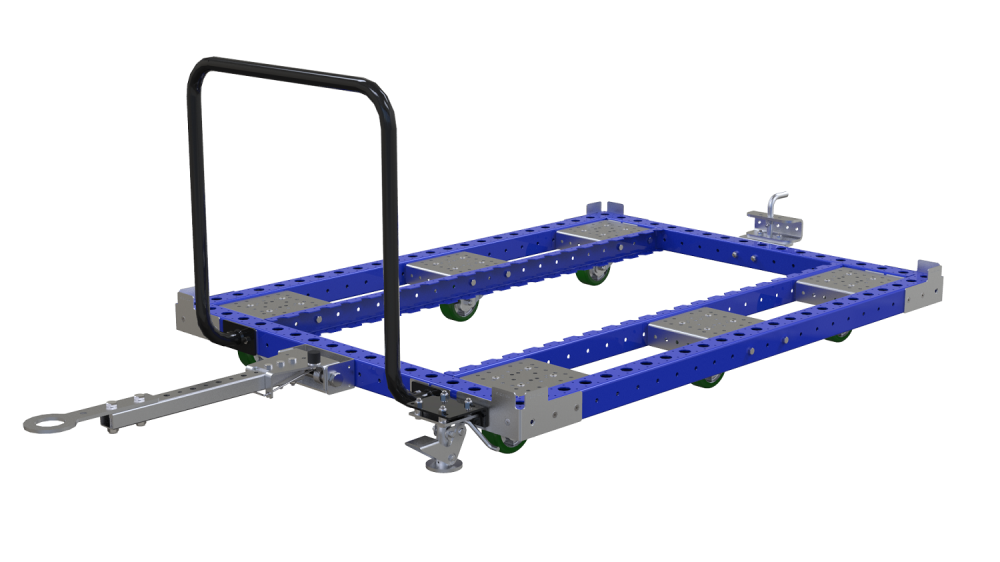 FlexQube Material Handling tugger cart