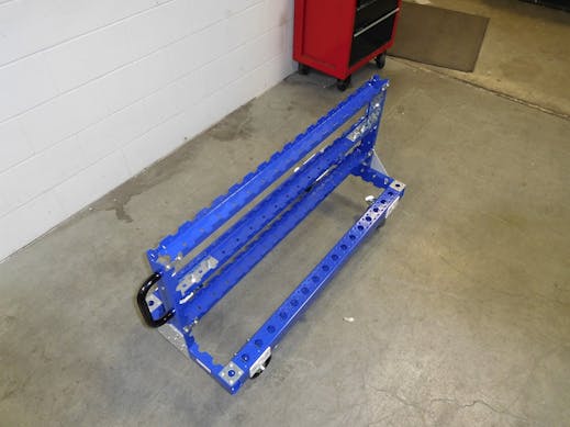 Modular & industrial material handling cart by FlexQube