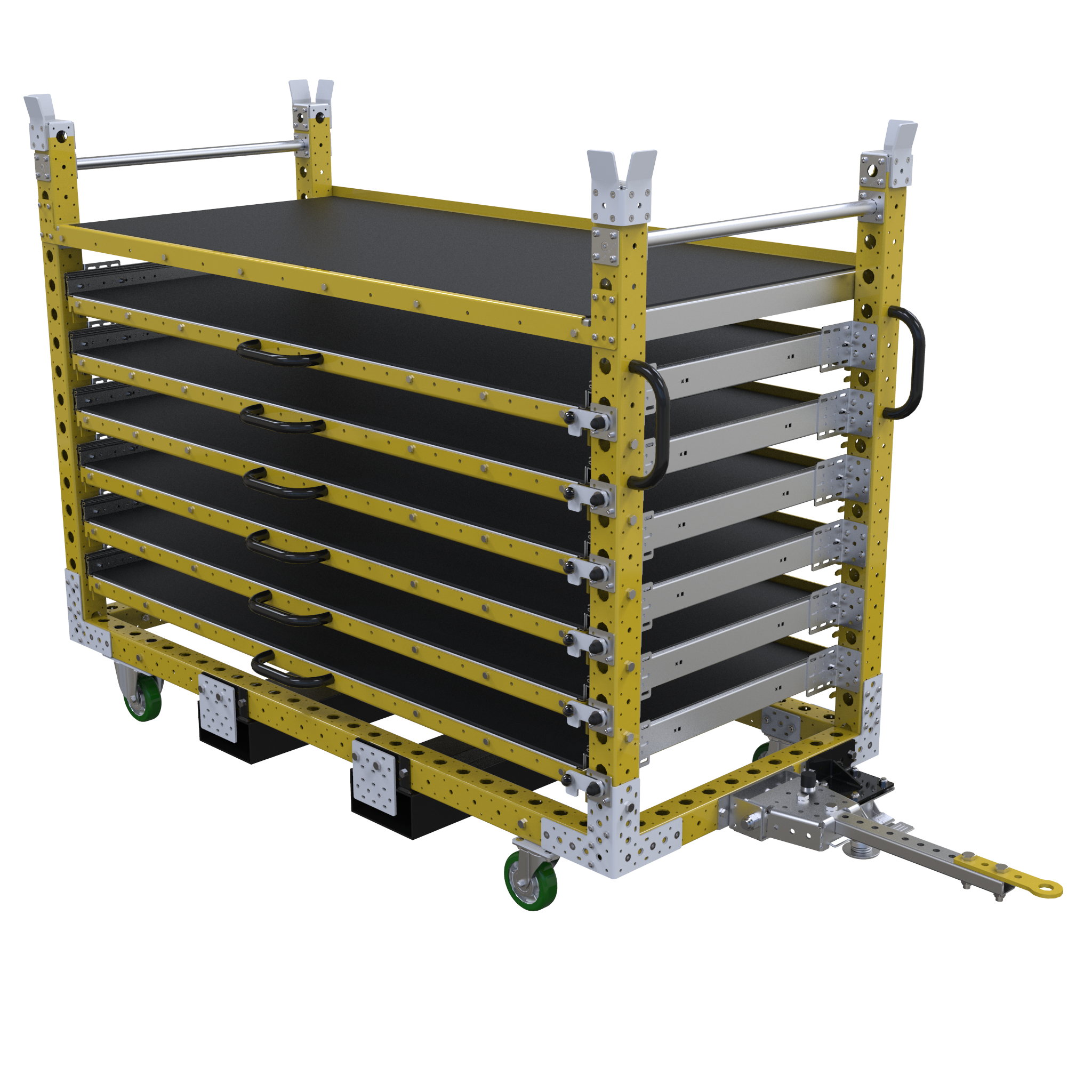 Shelf Tugger Cart – 630 x 1540 mm