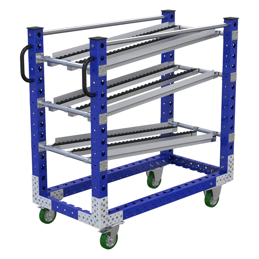 Flow Rack Single Layer Flow Rack - 630 x 1260 mm | FlexQube
