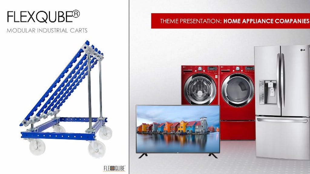 FlexQube modular industrial carts