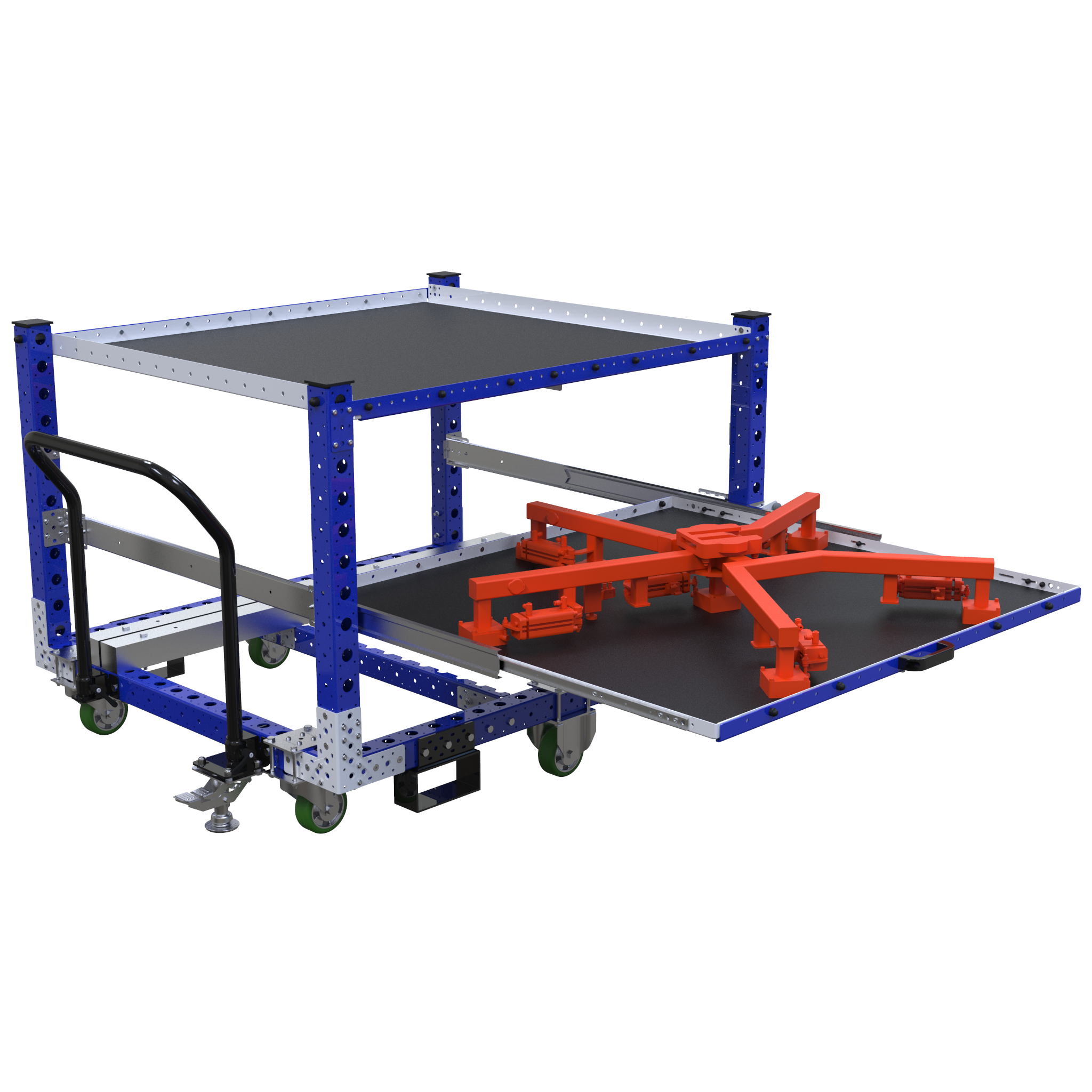 Carro de Estante Extensible-1470x1260 mm