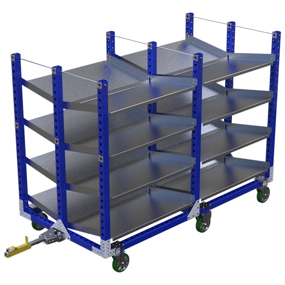 Durchlaufregalwagen – 910 × 2310 mm