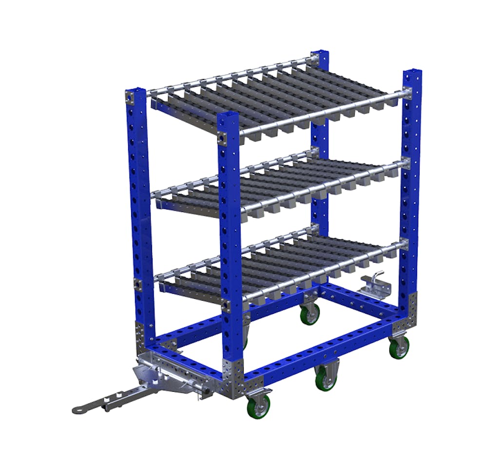 Carts for Totes, Bins & Boxes