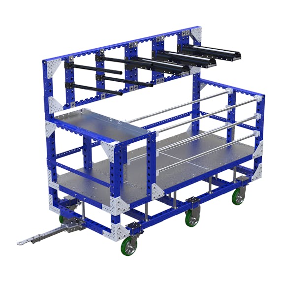 Estante de flujo de - 840 x 1260 mm