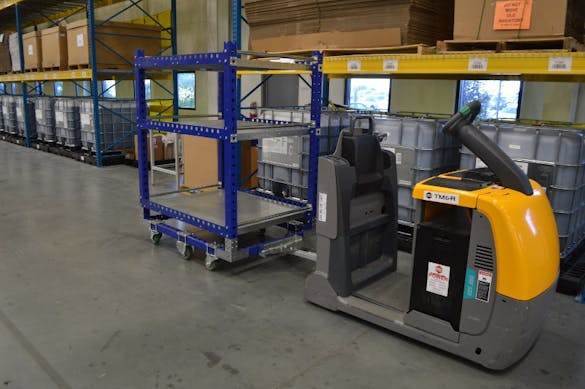Flat Shelf Cart 55 x 41 inch