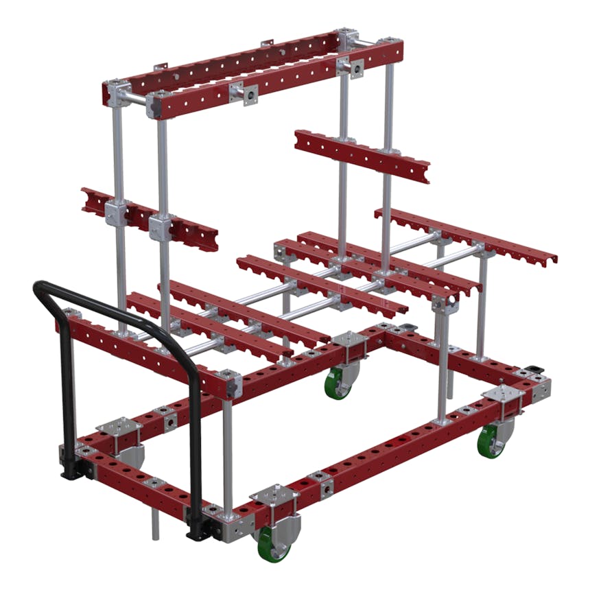 Large Door Assembly Cart | FlexQube