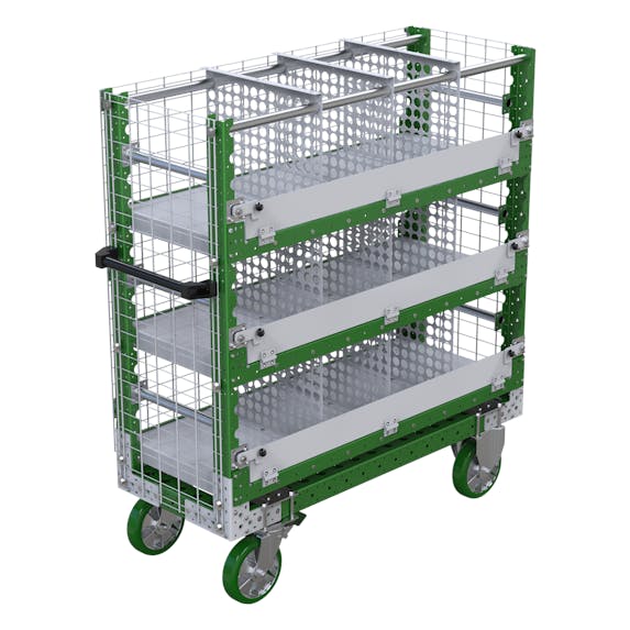 Regalwagen m. Trenneinsätzen – 490 × 1260 mm