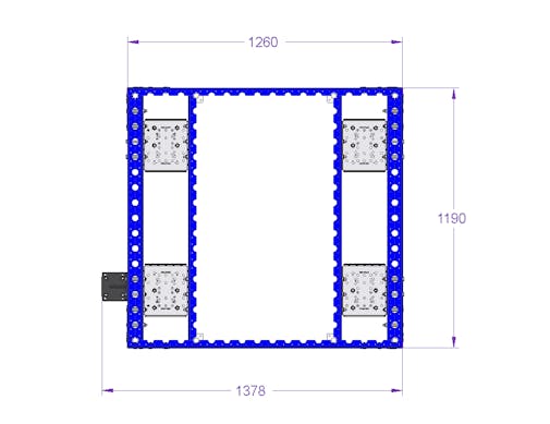 Push Cart - 1260 x 1190 mm