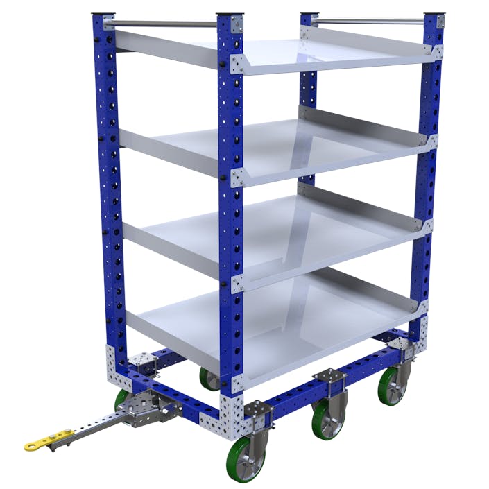 Industrial Flow Carts in Any Size | FlexQube