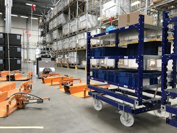 Liftrunner B Frames and Shelf Carts_Adient_Sweden_2017