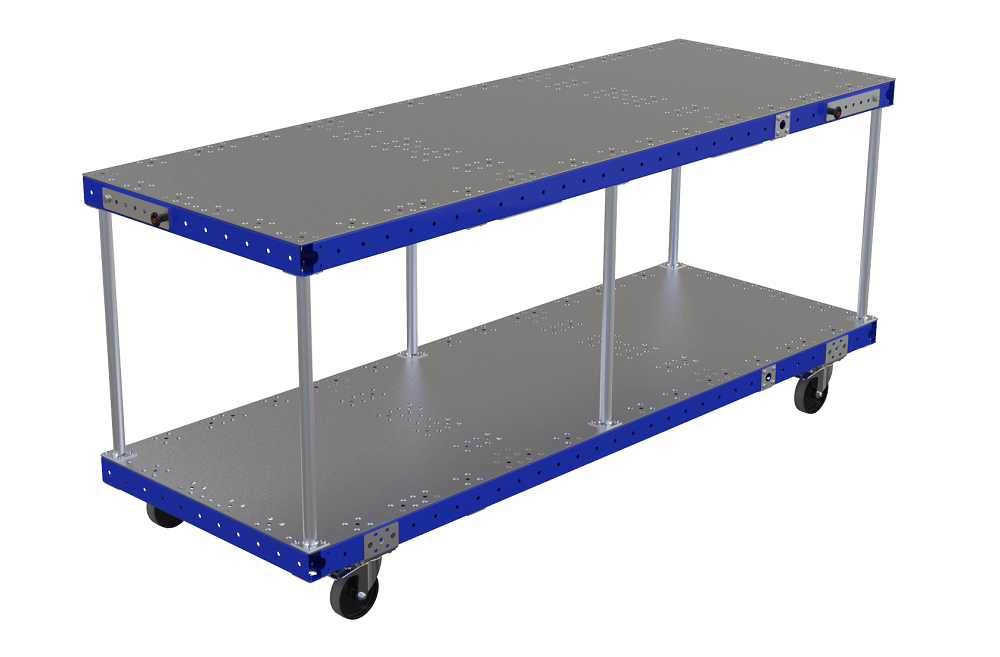 Assembly cart w.Locking - 2170 x 770 mm