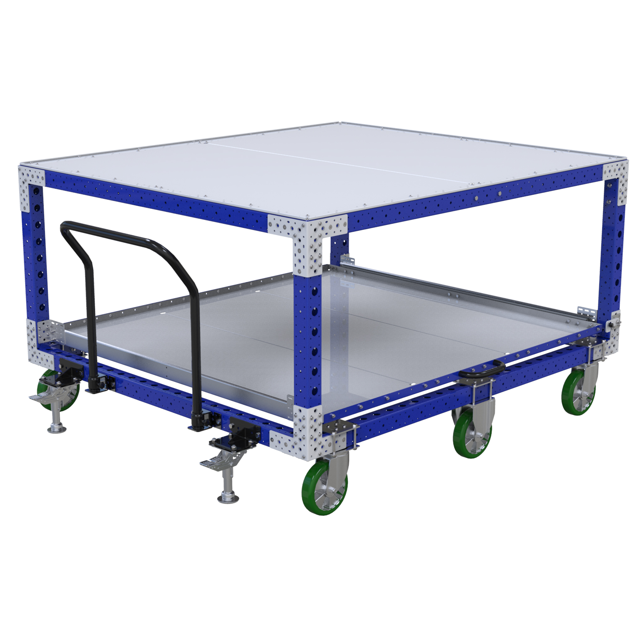 Extendable Shelf Cart - 1680 x 1890 mm
