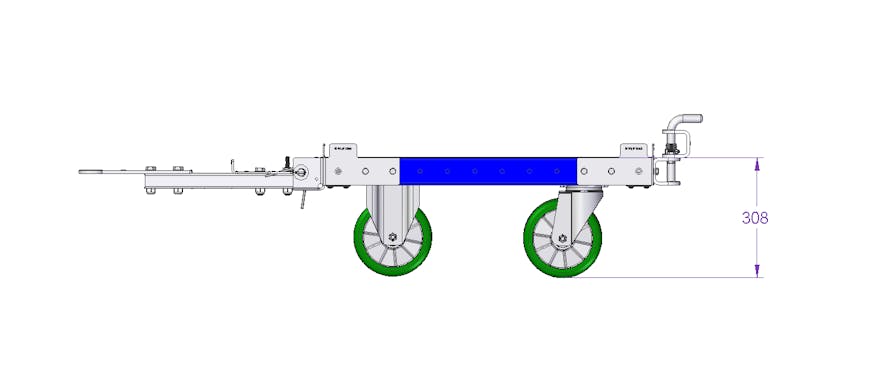 Tugger Cart 840 x 840 mm