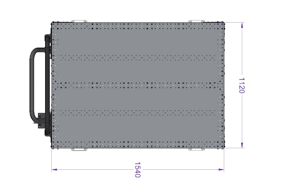 Mutter-Tochter-System Zwei in einem 61 x 44 Zoll