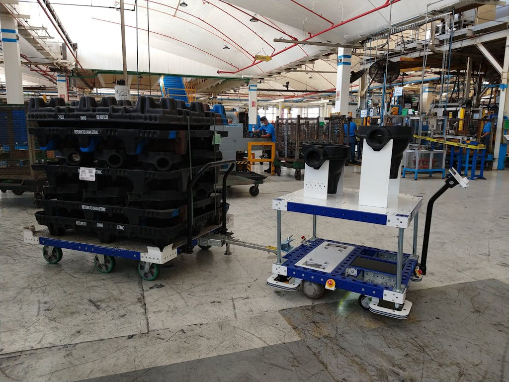 Optimizing Digital Transformation Plans with AGV Robots