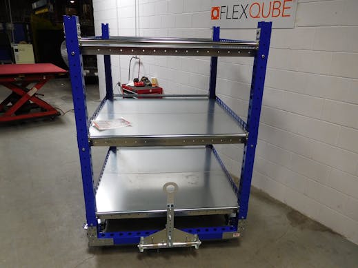 Flat Shelf Cart 55 x 48 inch