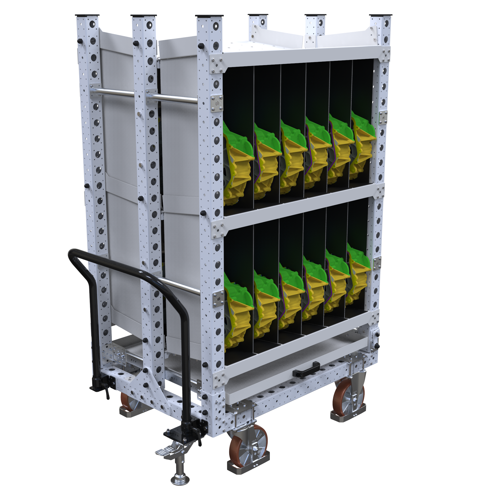 Flow Shelf Cart - 1120 x 840 mm-1