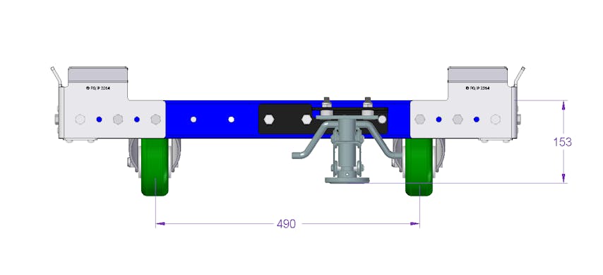 Low rider cart 69 x 34 inch
