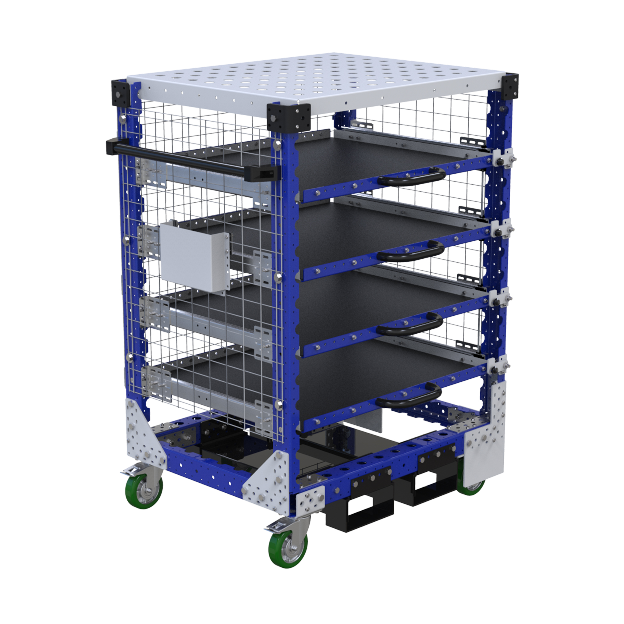 Extendable Shelf Cart - 700 x 910 mm