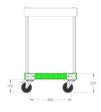 Stand Cart - 840 x 630 mm