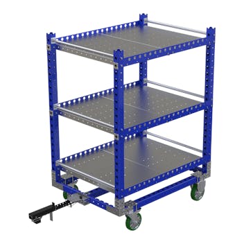 Flat Shelf Cart 55 x 41 inch