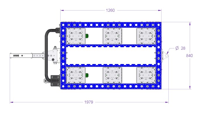 Tugger Cart - 1260 x 840 mm