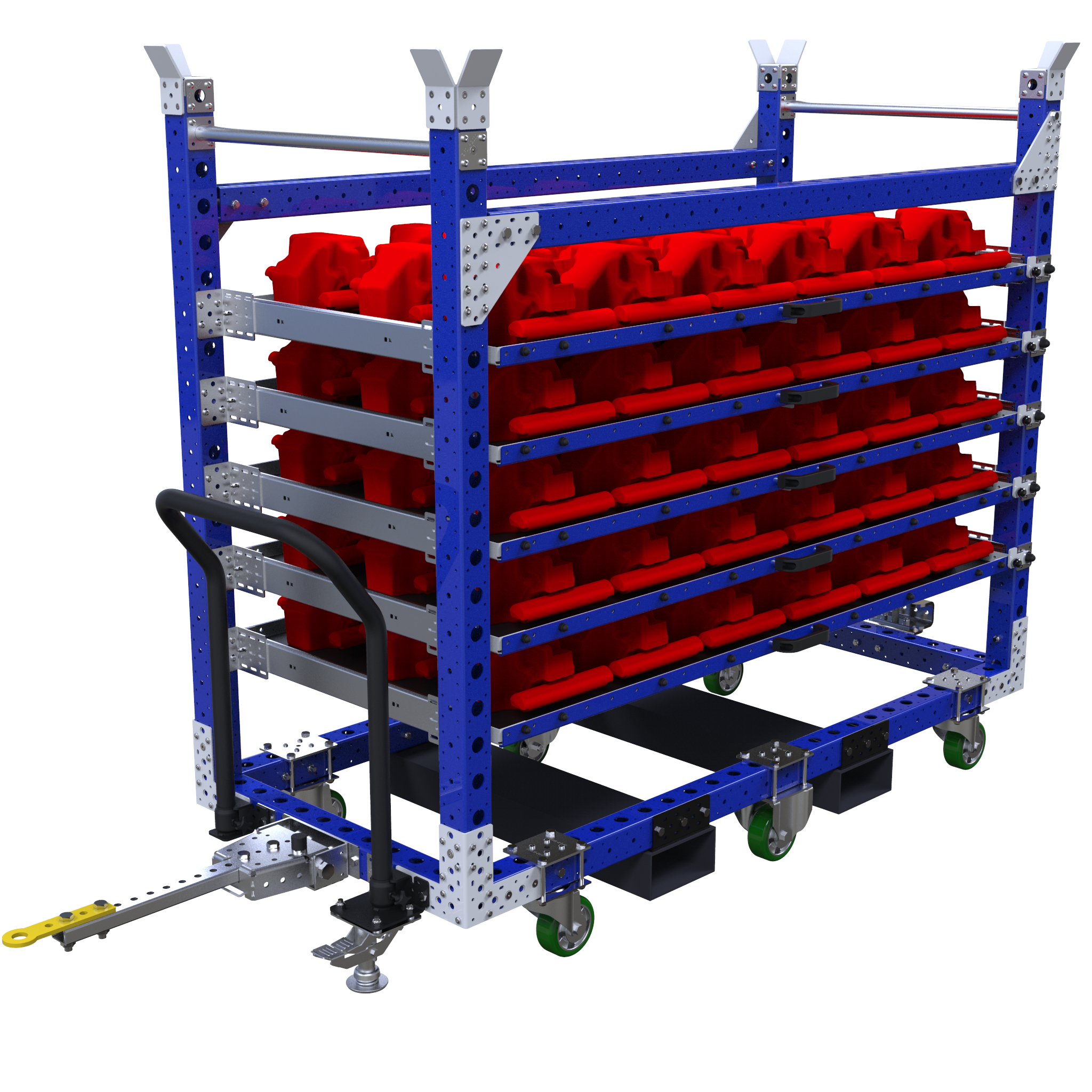 Extendable Shelf Cart - 1890x840 mm