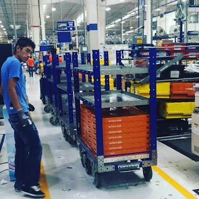 Flat Shelf Cart 1260 x 700 mm