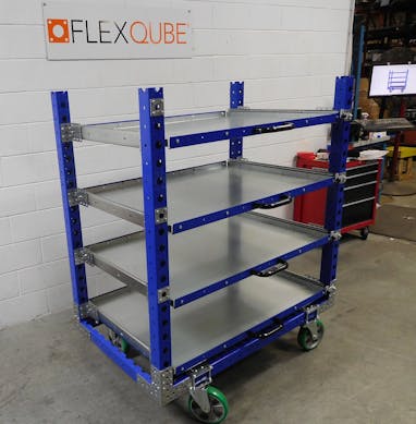 Extendable Shelf Cart - 1400 x 840 mm