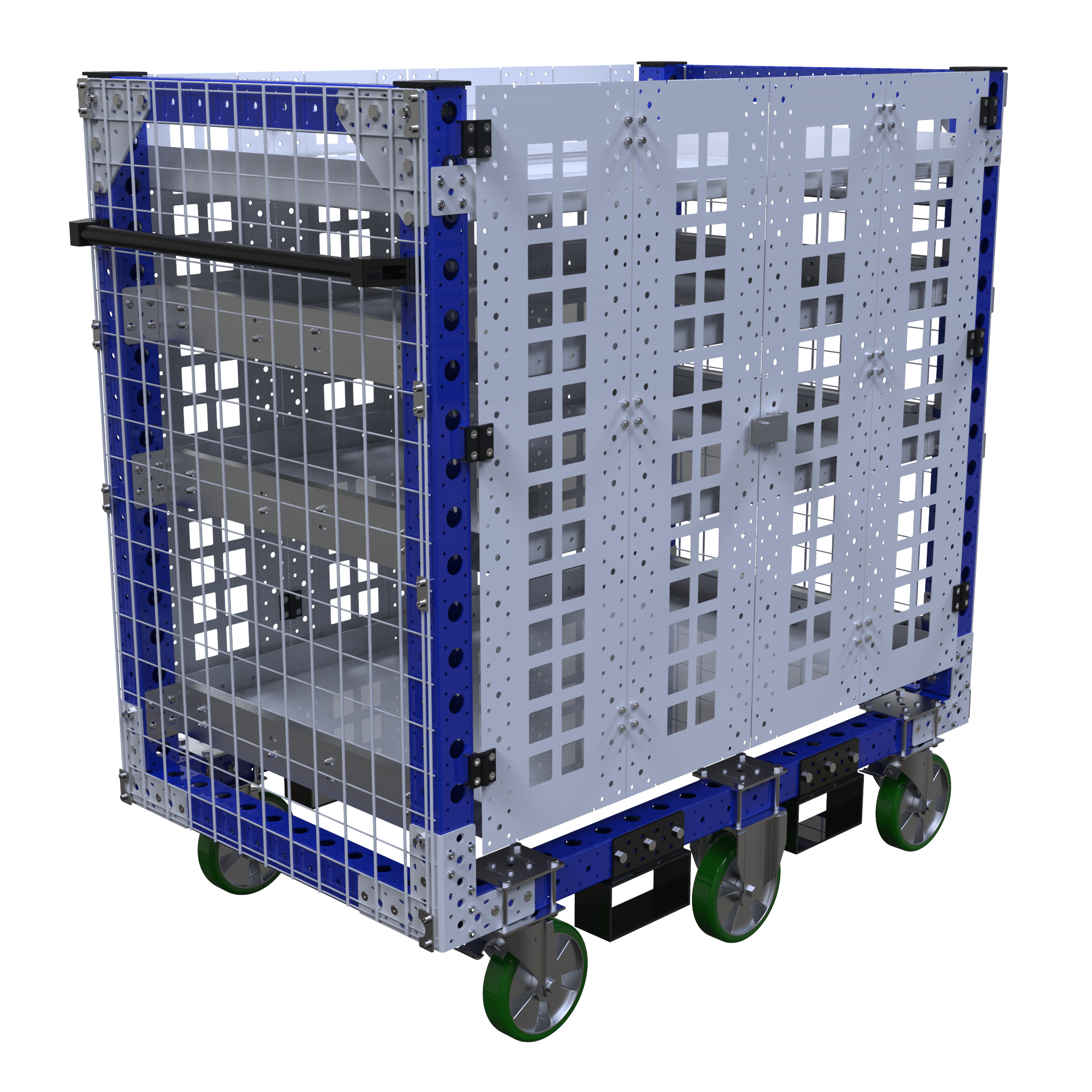 Extendable Shelf Cart - 1400 x 840 mm