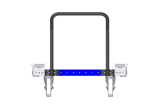 Carrito de pallet 1050 x 6090 mm