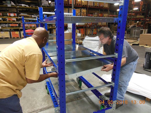 Flat Shelf Cart